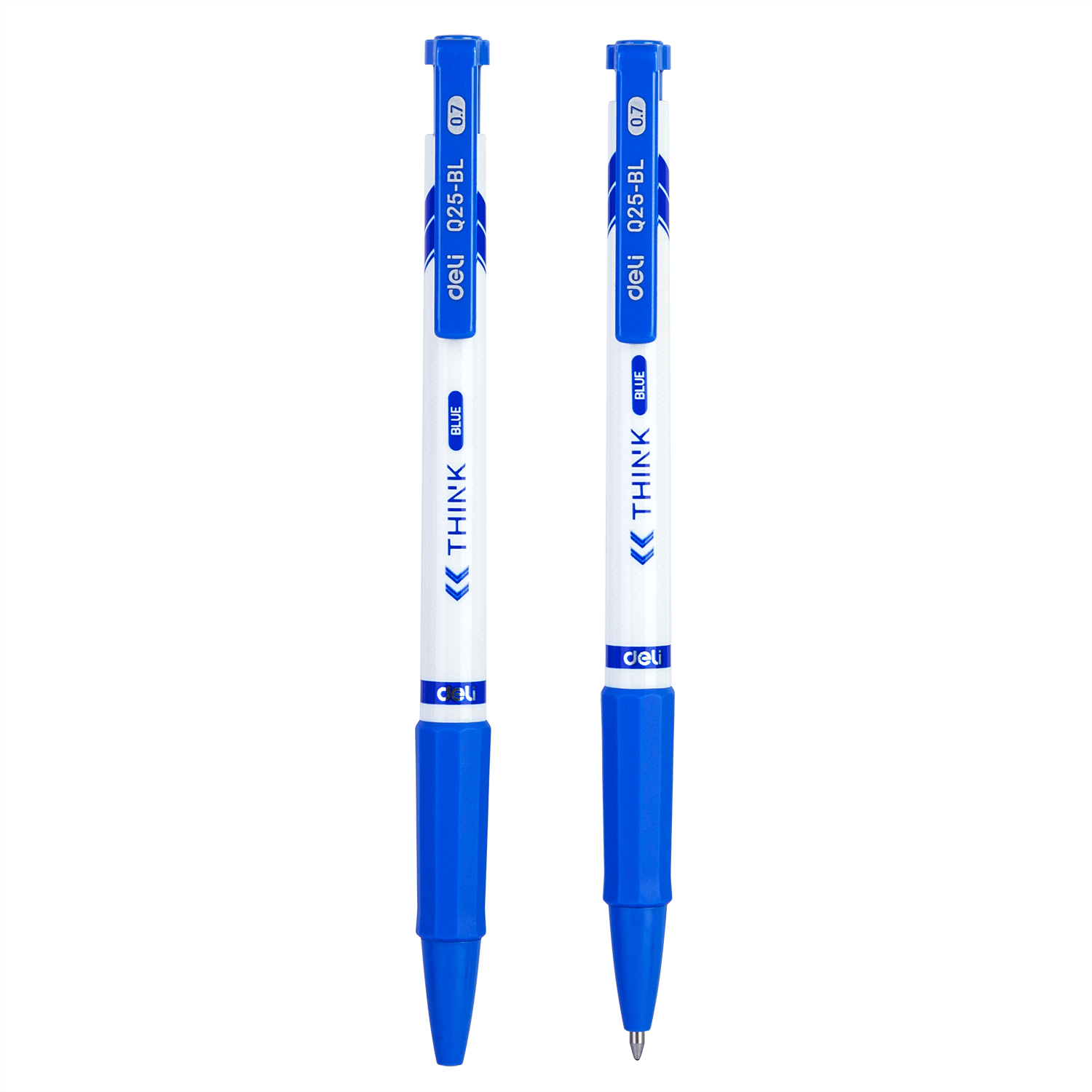 Ball Point Pen Deli 0.7mm Tip Blue · Stationery