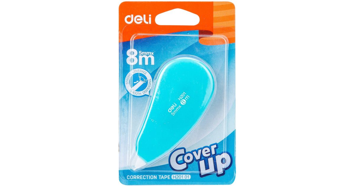 Correction Tape Deli Cover Up 8m 5mm · Stationery