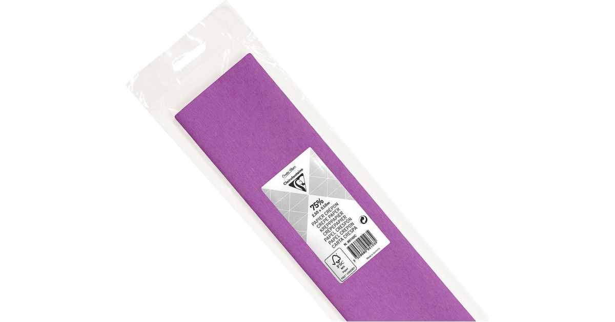 Violet Crepe Paper Sheets