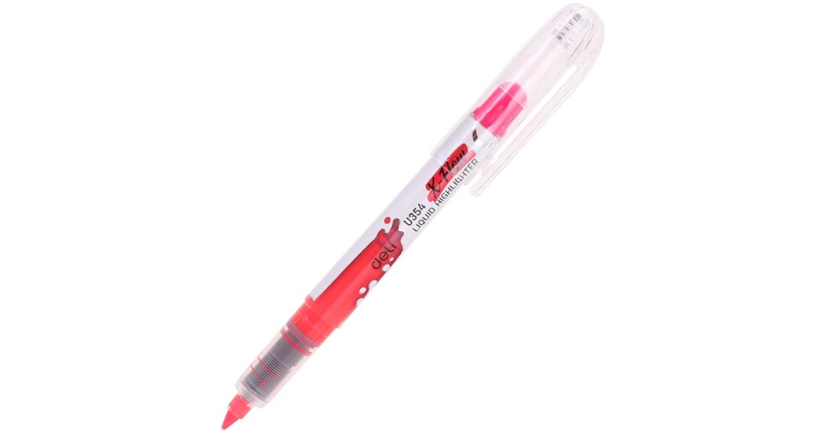 Highlighter Deli Red · Stationery