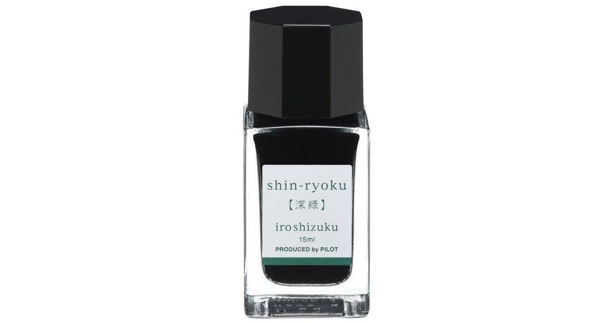 Iroshizuku Ink Shinryoku Pilot 15ml Green · Stationery