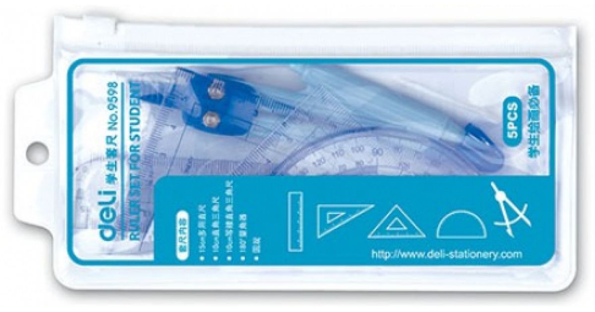 Paper Ruler For Class Set Student Ruler Set Deli · Stationery